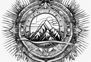 electromagnetic spectrum tattoo idea