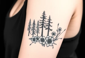Texas 
Washington 
Connecticut 
State trees and flowers tattoo idea