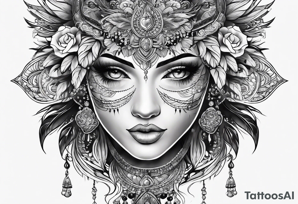 Create a tattoo that shows strength and courage and love tattoo idea Create a tattoo that shows strength and courage and love tattoo idea