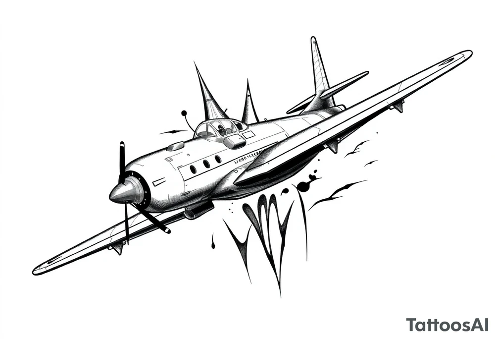 aviation tattoo idea