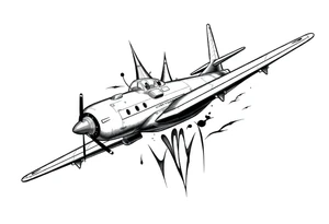 aviation tattoo idea