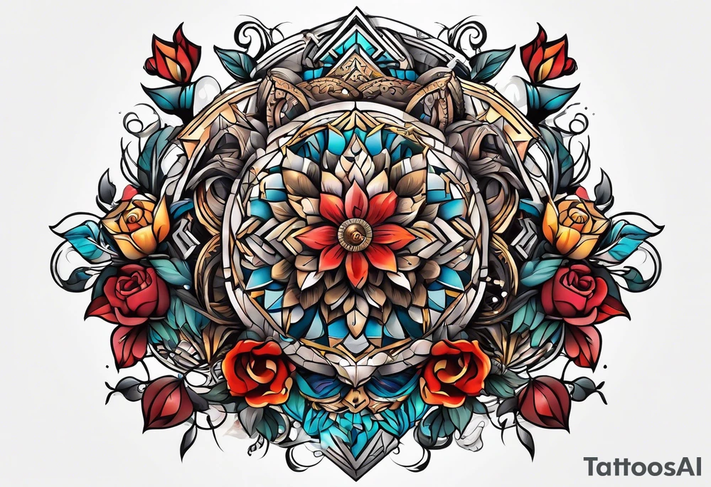 Bodybuilding tattoo idea