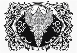 darksign from dark souls tattoo idea