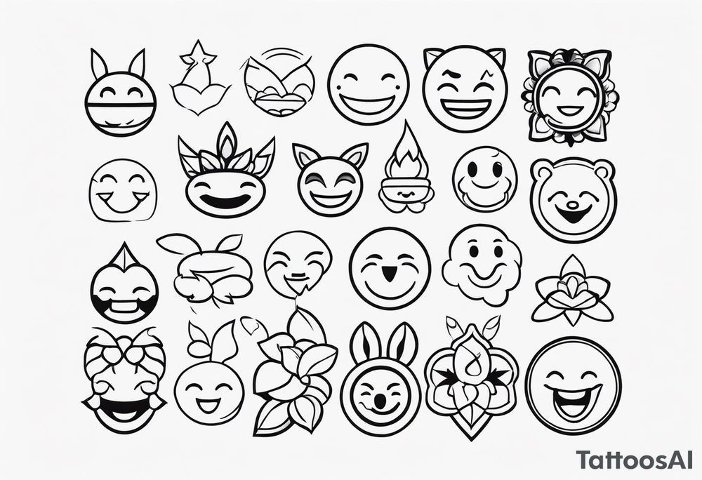 EMOJI tattoo idea