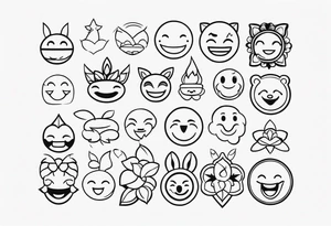 EMOJI tattoo idea