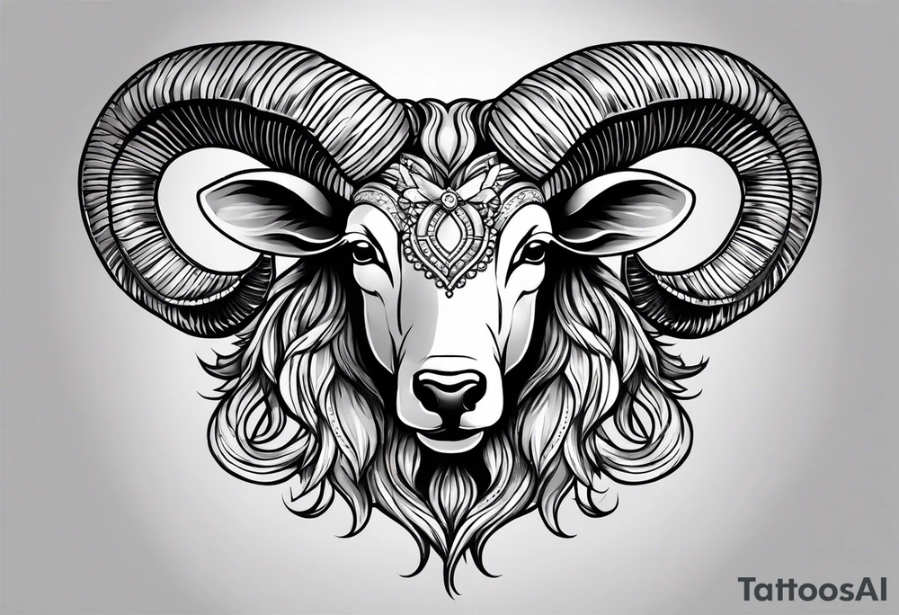 Aries tattoo idea