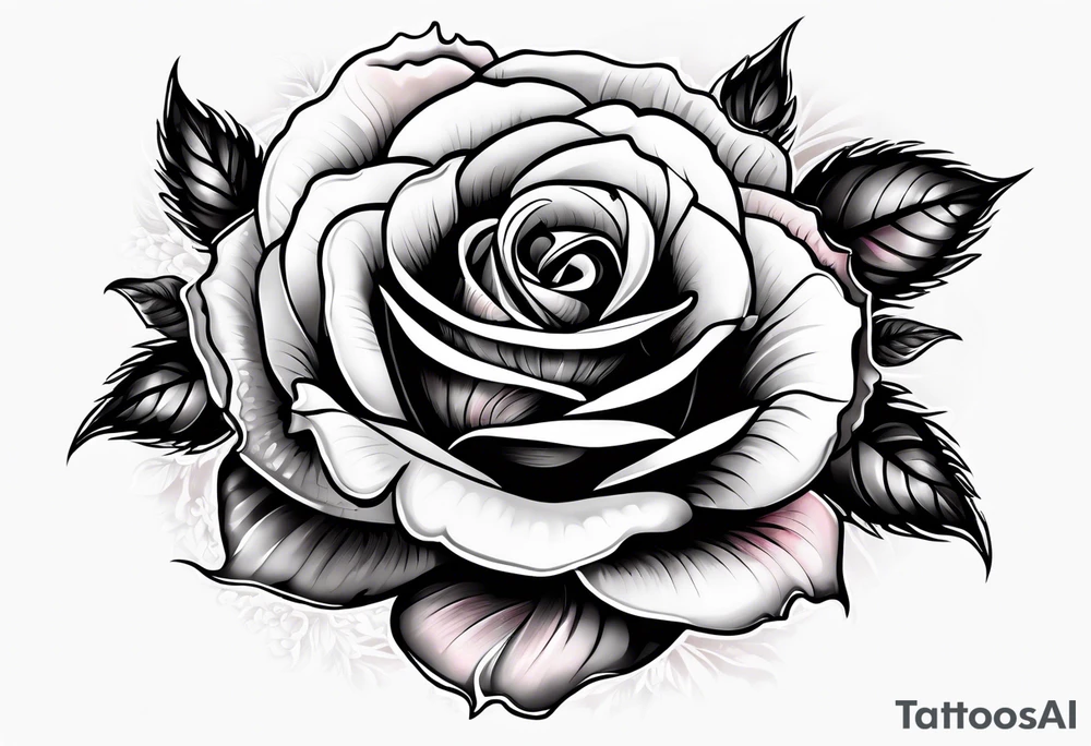 rose tattoo idea