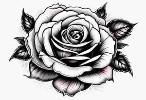 rose tattoo idea