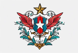the old Cuban crest tattoo idea