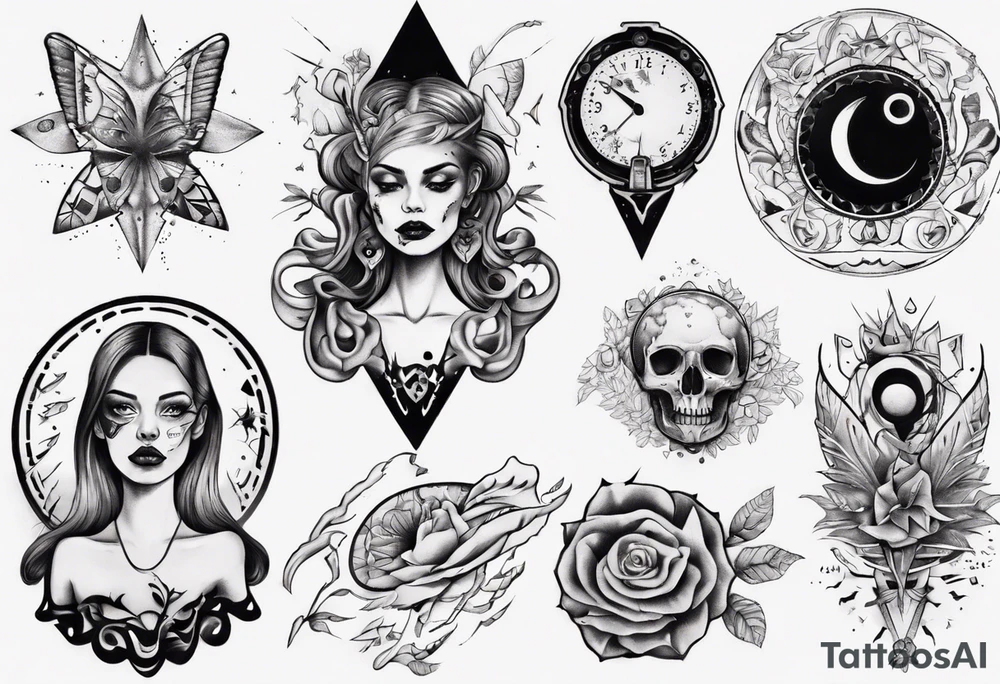 Female tattoo idea