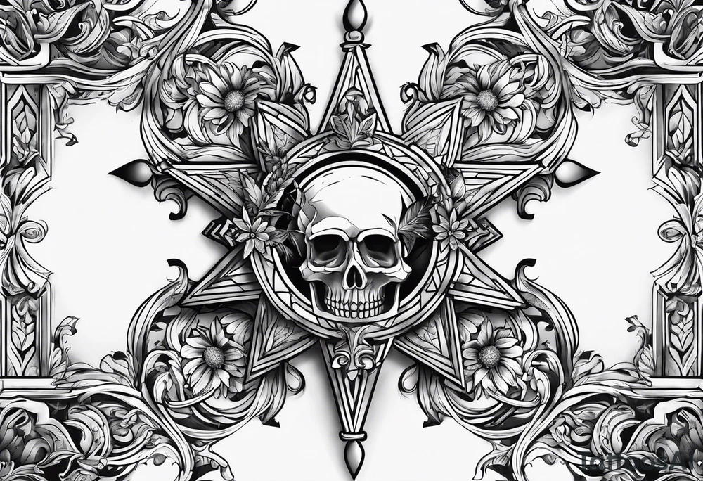 cross tattoo idea