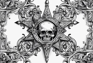 cross tattoo idea