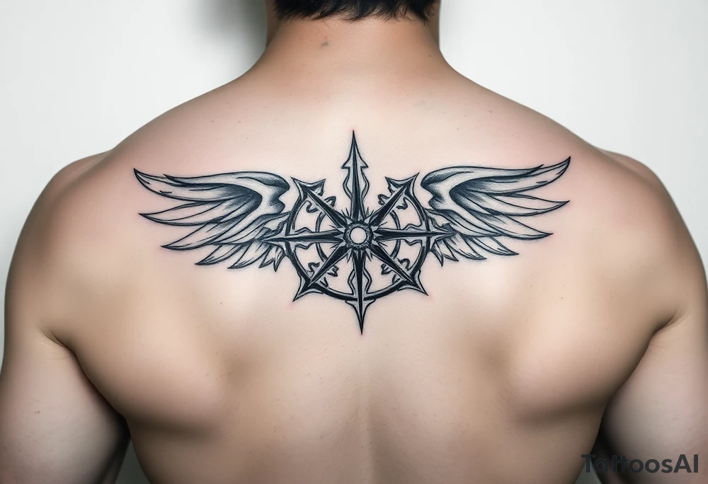 a symbol to represent bipolar disorder tattoo idea