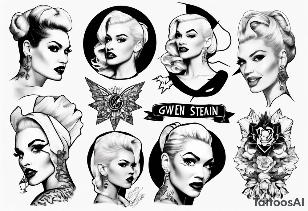 gwen stefani tattoo idea