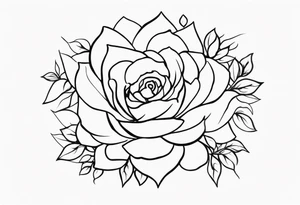 memorial for mother tattoo idea