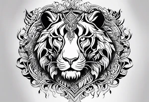 chimera tattoo idea