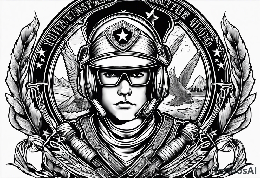 Air national guard 
minuteman tattoo idea