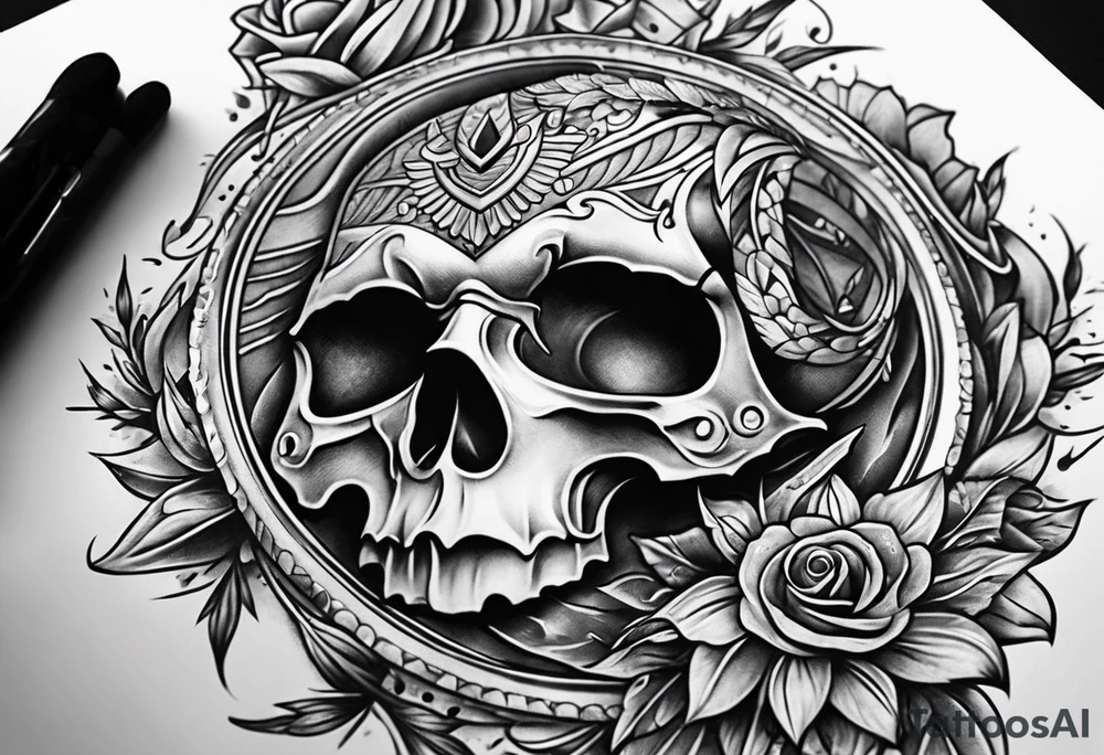 Money tattoo idea