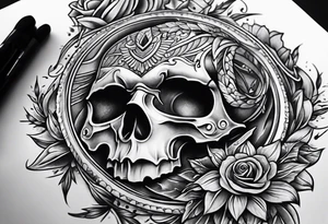 Money tattoo idea