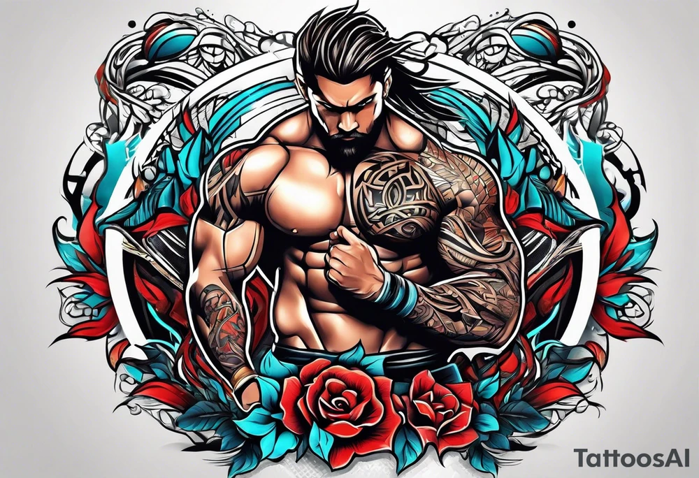 Gym lover tattoo idea