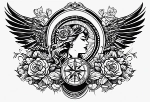 Sailor Jerry shoulder tatto tattoo idea