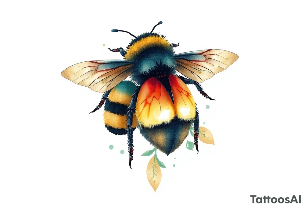 bumblebee tattoo idea