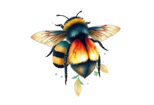 bumblebee tattoo idea