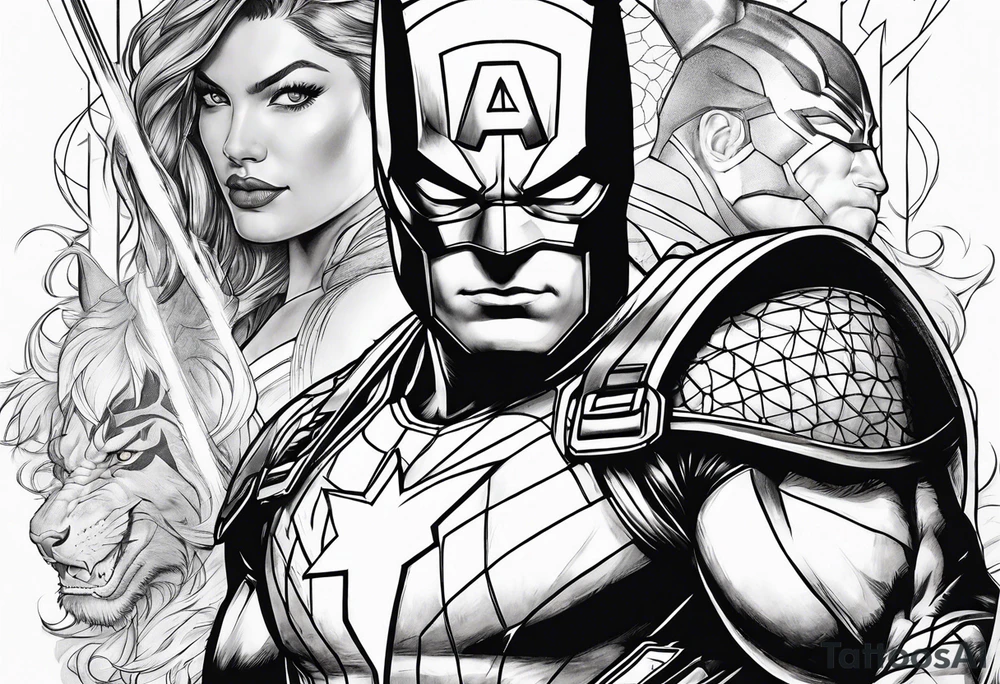 Marvel tattoo idea