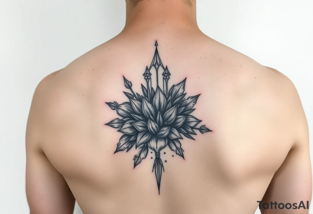 Nature tattoo inspired by shake the frost by Tyler childers tattoo idea
