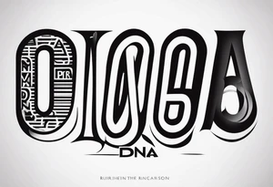 Richardson turned into a dna tattoo idea