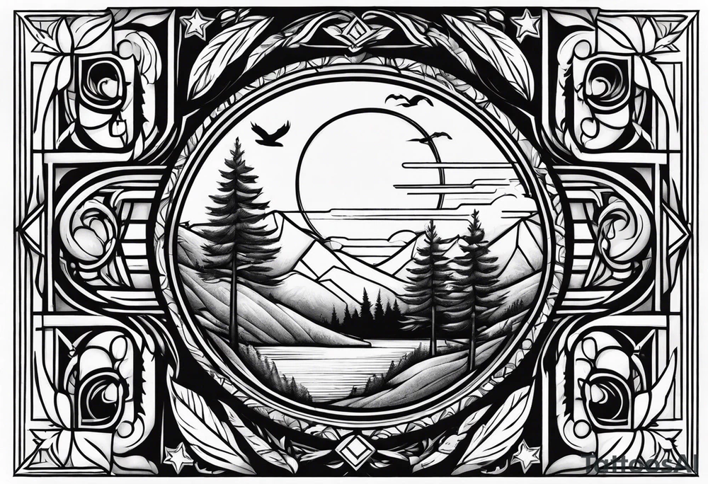 Father baseball hunting tattoo idea