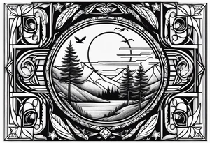 Father baseball hunting tattoo idea