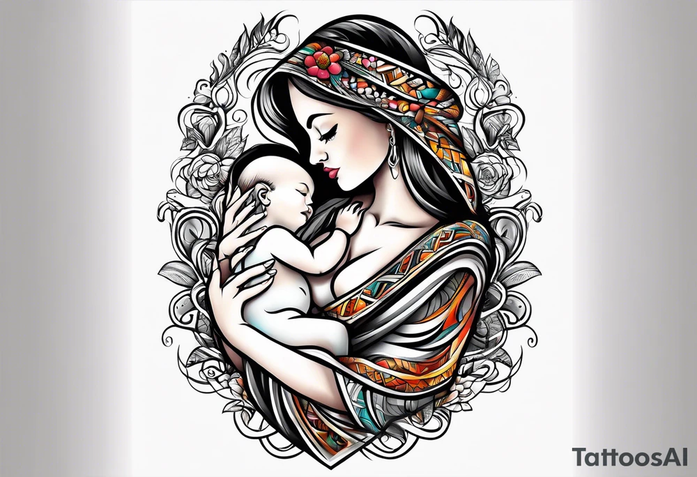 Breastfeeding tattoo idea