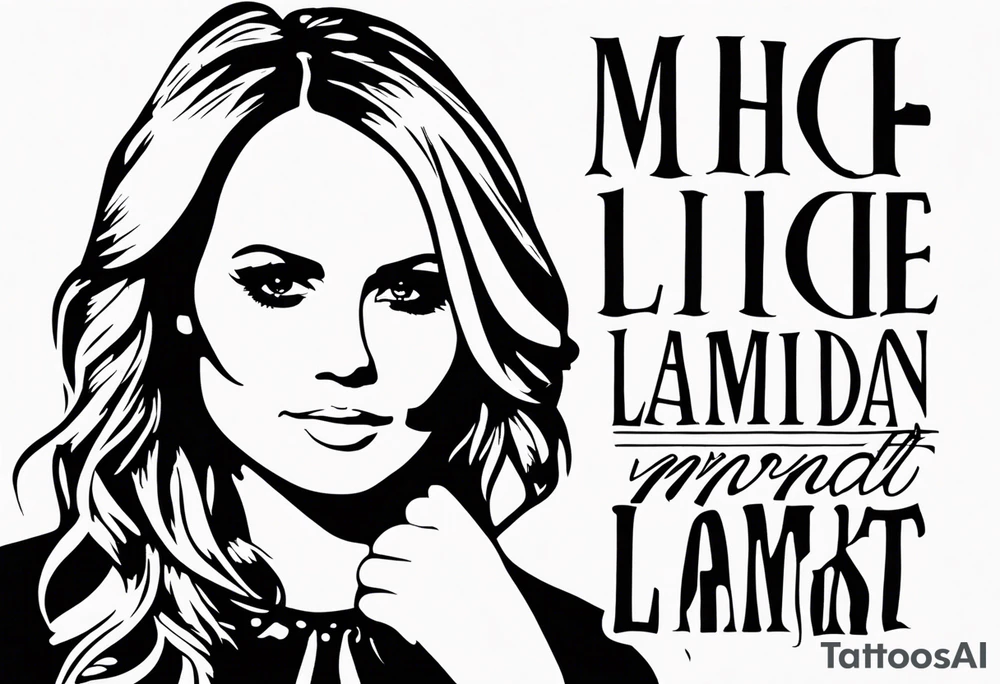 Miranda lambert tattoo idea
