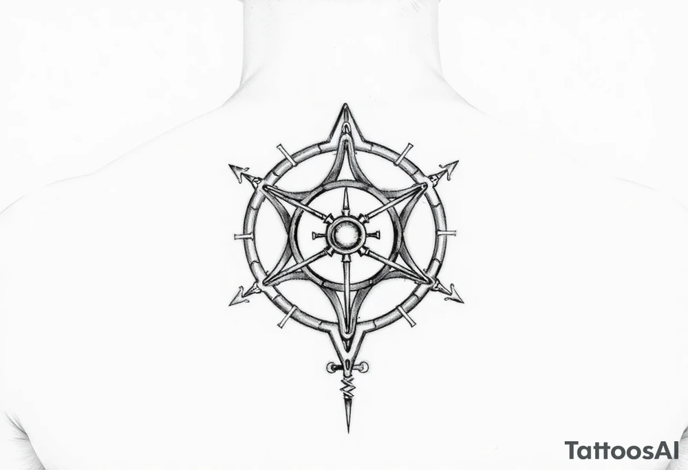 The human transmutation symbol from full metal alchemist tattoo idea