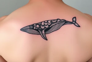 Blue Whale, Manta, tattoo idea