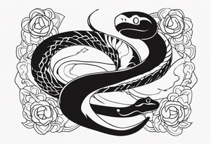 Seven deadly sins anime snake tattoo idea