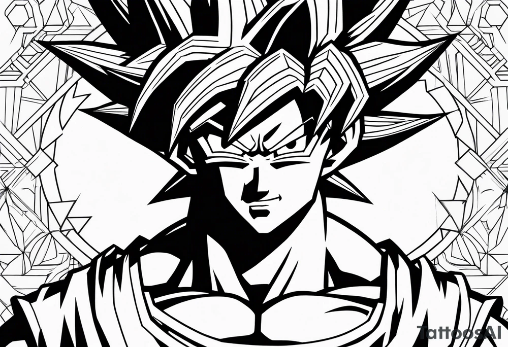 Son Goku tattoo idea