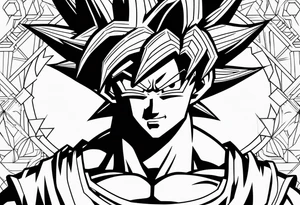 Son Goku tattoo idea