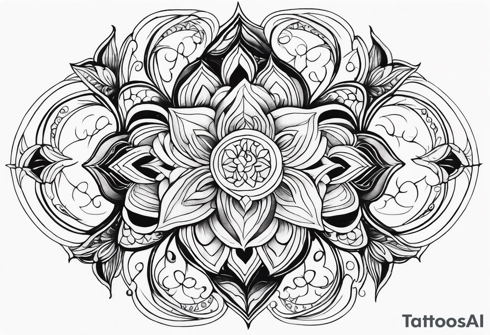 Ethereal Elegance tattoo idea