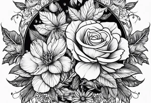 concept design, nature, no animals or flowers tattoo idea