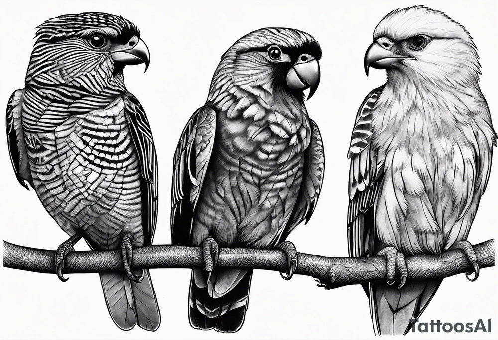 african, tattoo, bird tattoo idea
