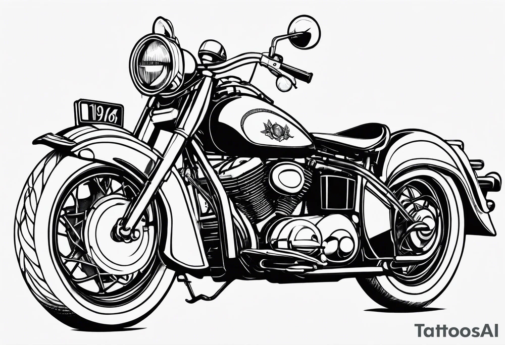 1976 tattoo idea