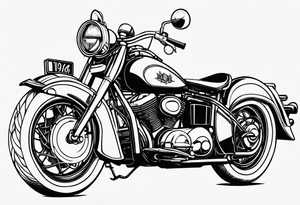1976 tattoo idea