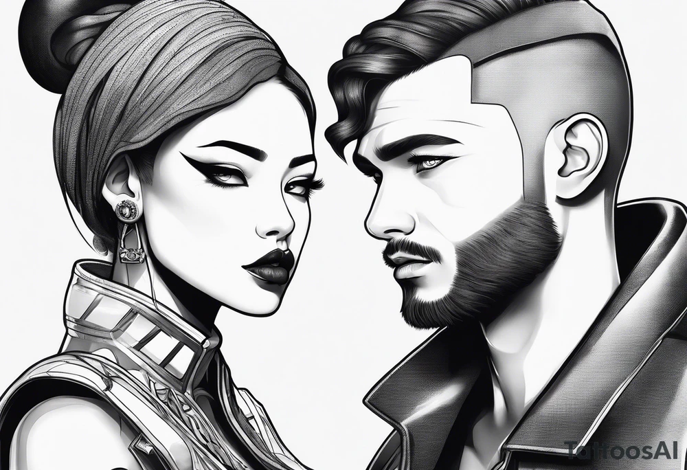 Love, Death & Robots tattoo idea