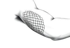 Fishnets pantyhose tattoo idea