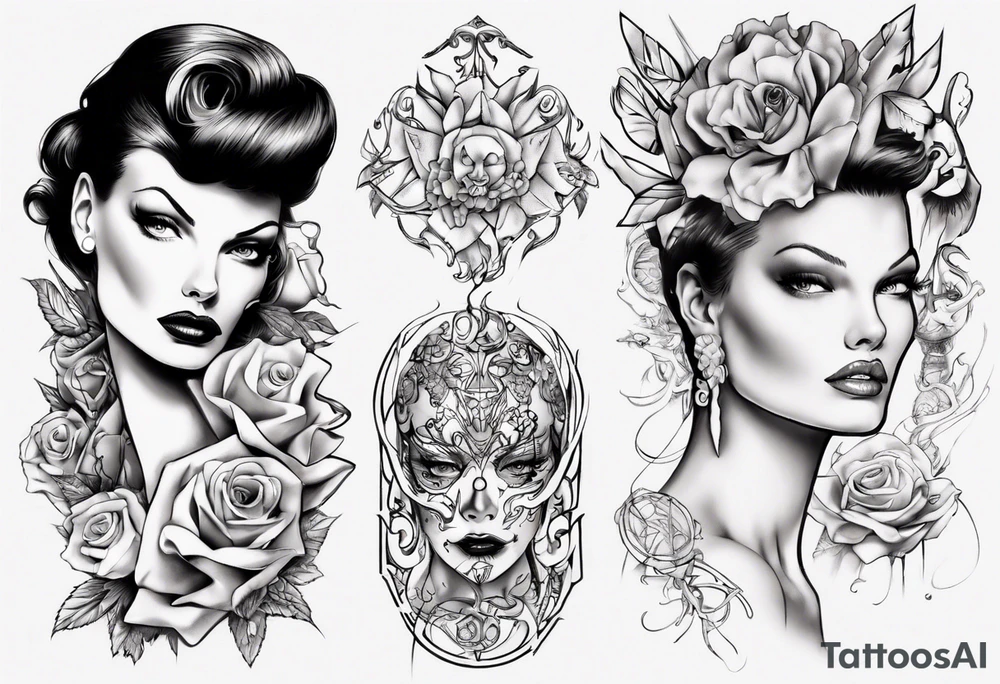 Linda Evangelista tattoo idea