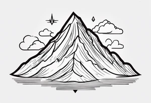 Volcán tattoo idea