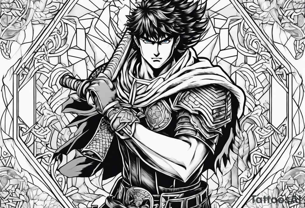 Berserk manga tattoo idea
