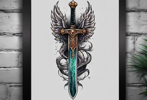 Leviathan sword tattoo idea